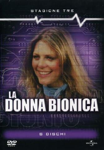 LA DONNA BIONICA SERIE COMPLETA 16 DVD STAGIONI 1-2-3